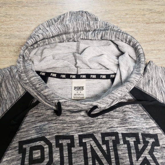 Pink VS sweatshirt with hoodie - Picture 9 of 10